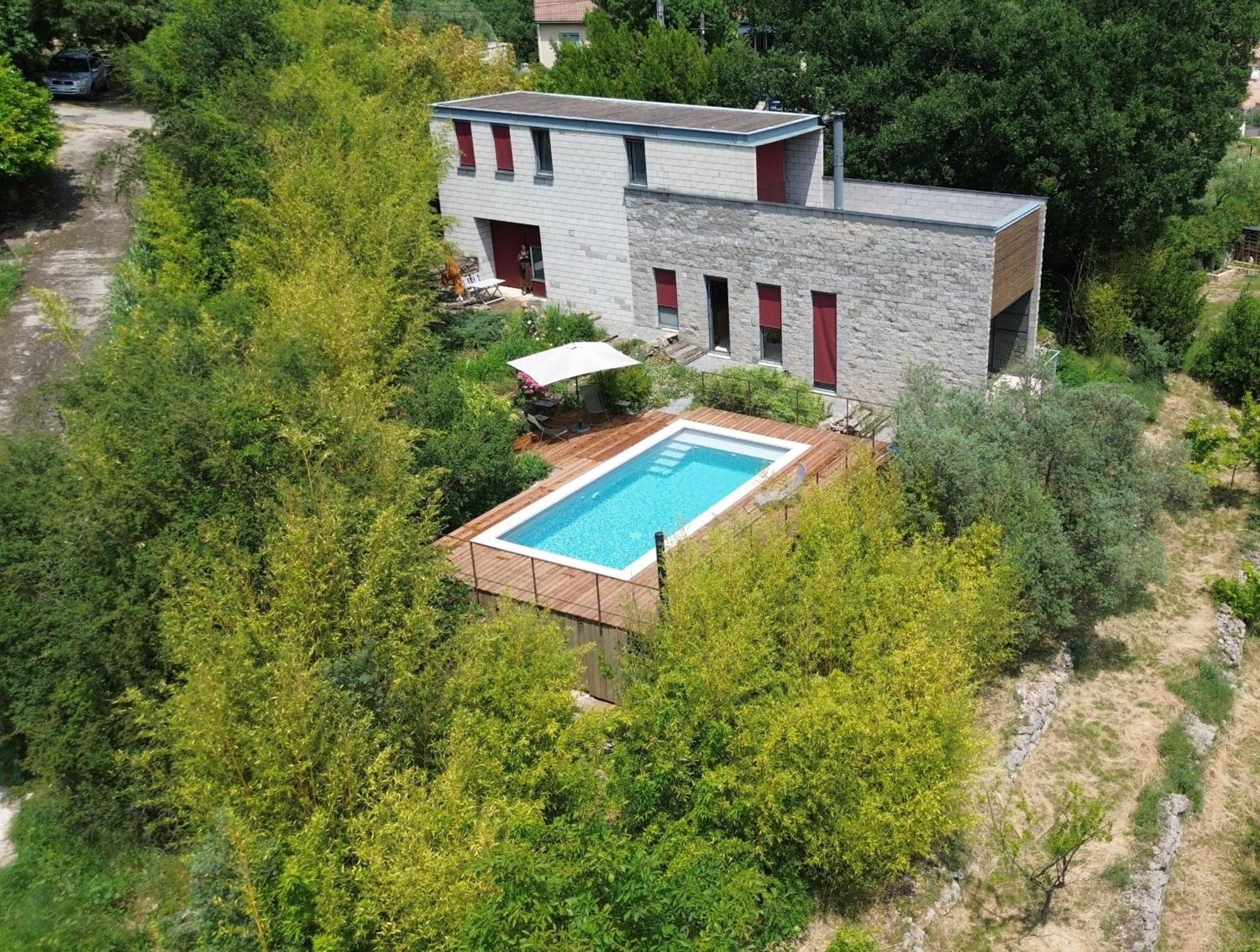 La Maison Des Chataigniers Meyrannes Exterior foto